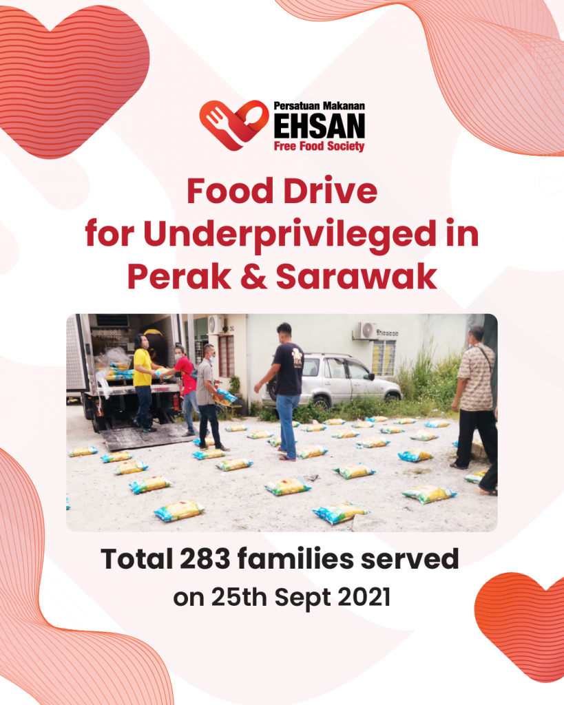 24 October 2021 - Food Packs for Cambodian Families in Batu Gajah and Puncak Borneo Community in Sarawak
