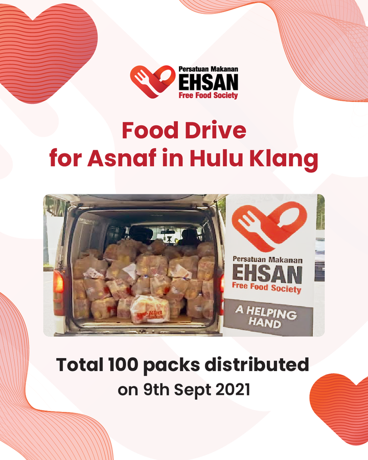 02 October 2021 - Food Packs for Asnaf Families in Hulu Klang