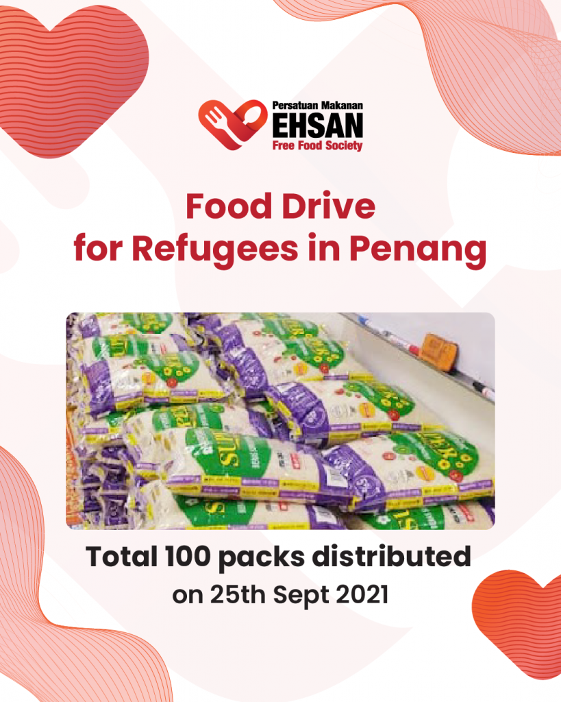 23 October 2021 – Food Pack Distribution for World Day of Migrants & Refugess