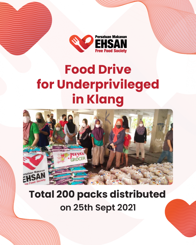 18 October 2021 – Distribution to the local poor and migrants in Port Klang and Bandar Sultan Sulaiman